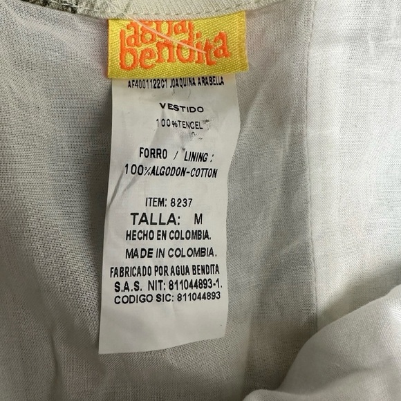 AGUA BENDITA JOAQUINA RUFFLE MINI DRESS Sleeveless SIZE Medium - Picture 6 of 9